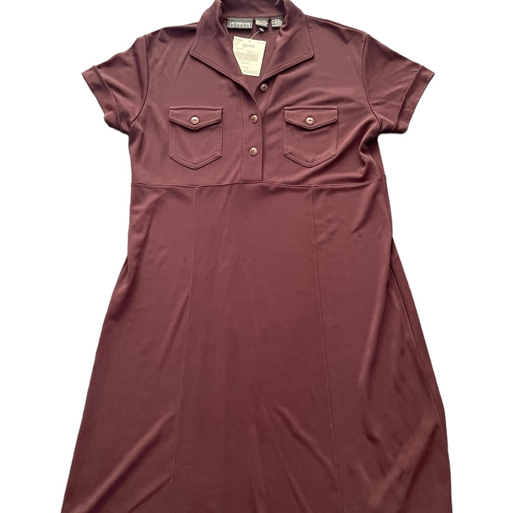 Liz Claiborne Dress Size XL Brown